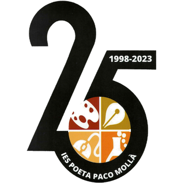 logotipo 25 aniversario Paco Mollá
